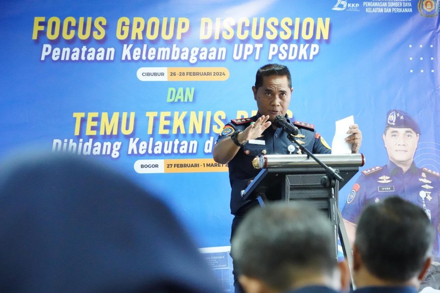 Plt Dirjen PSDKP: KKP Perkuat Teknik Pembuktian Penyidikan Tindak Pidana Bidang Kelautan Perikanan
