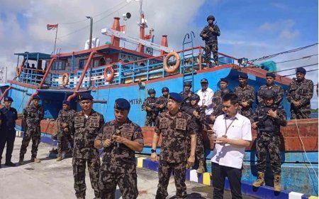 Jalankan Perintah Menteri Trenggono, Dr. Pung Nugroho Saksono: PSDKP KKP Amankan 3 Extraordinary Crime di Laut Arafura