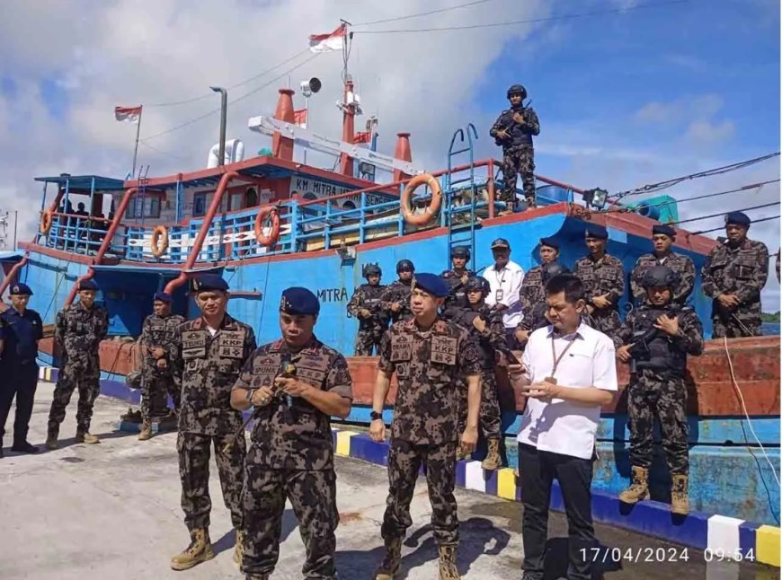 Jalankan Perintah Menteri Trenggono, Dr. Pung Nugroho Saksono: PSDKP KKP Amankan 3 Extraordinary Crime di Laut Arafura