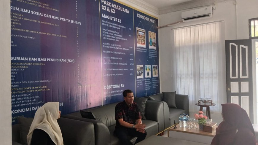 Direktur UT Medan Sambangi SALUT Asahan
