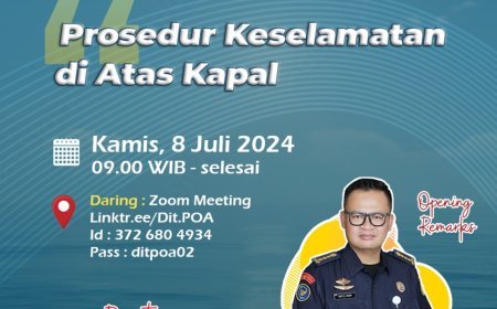 Perkuat Prosedur Keselamatan di Atas Kapal, Direktorat POA Berikan Pelatihan kepada Awak Kapal Pengawas