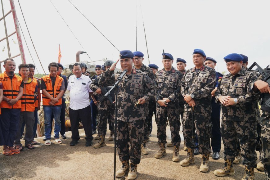 Wujudkan Kedaulatan Laut, Ditjen PSDKP Kembali Tangkap Kapal Ikan Asing Ilegal Asal Vietnam