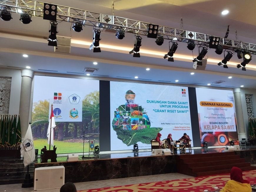 BPDPKS , Ikatan Alumni dan UT Medan Gelar Semnas Pengelolaan Perkebunan Kelapa Sawit