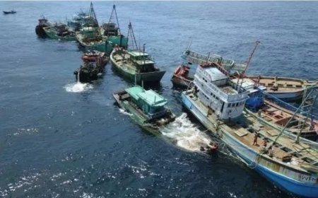 KKP Musnahkan 23 Alat Tangkap Ilegal di Kapuas Hulu, Kalbar