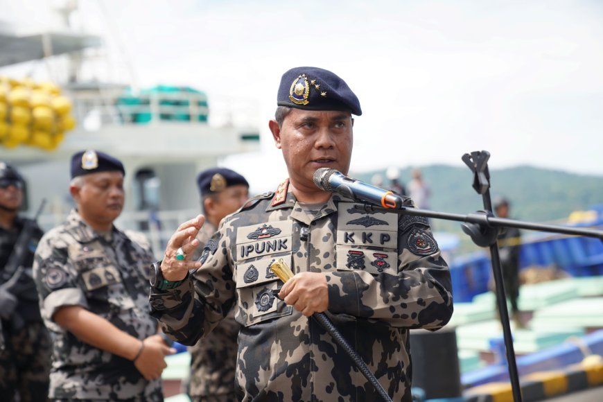 Berantas Illegal Fishing, KKP Tangkap 5 KIA Pencuri Kapal Ikan Asing di Samudera Pasifik dan Selat Malaka