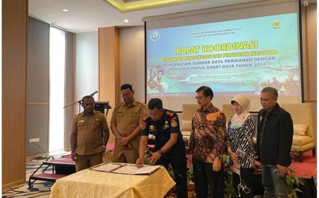 KKP Perkuat Pengawasan Perikanan di Papua Barat Daya melalui Sinergi Lintas Instansi