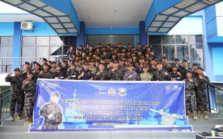 KKP Bekali Awak Kapal Pengawas dengan Keterampilan Menembak Senapan Mesin