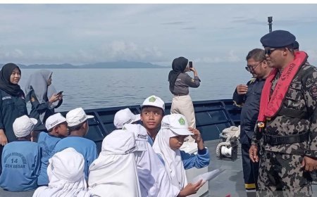 PSDKP Mengajar, KKP Edukasi Pelajar terkait pengawasan sumber daya kelautan