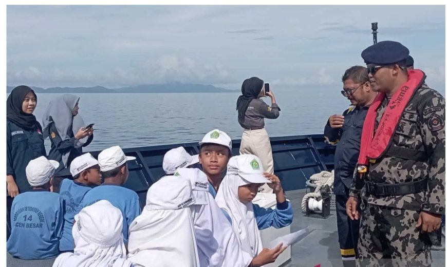 PSDKP Mengajar, KKP Edukasi Pelajar terkait pengawasan sumber daya kelautan