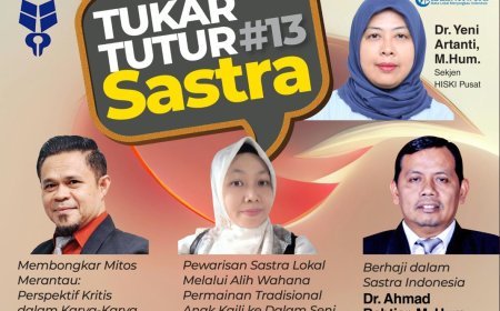 TTS ke-13, HISKI dan Dedikasi Tak Kenal Lelah untuk Sastra Indonesia