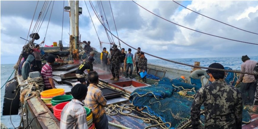 Nelayan Apresiasi Langkah Cepat PSDKP Amankan 2 Kapal Illegal Fishing di WPP 718