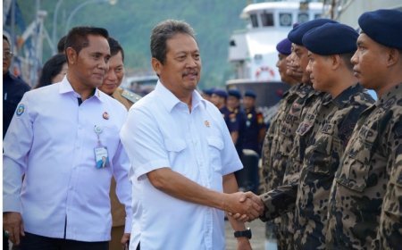 Menteri Trenggono Pacu Inovasi Maritim Bitung