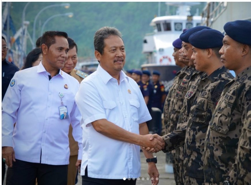 Menteri Trenggono Pacu Inovasi Maritim Bitung