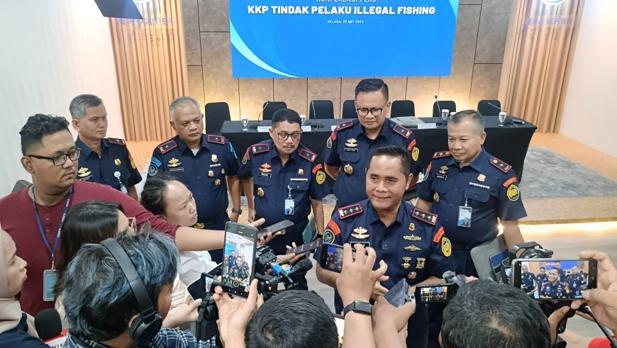 KKP Tindak Illegal Fishing, Selamatkan Kerugian Negara Rp774,3 Miliar