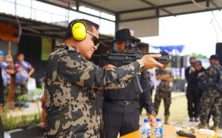 KKP Gelar Pelatihan Menembak untuk Tingkatkan Profesionalisme Aparat Pengawasan