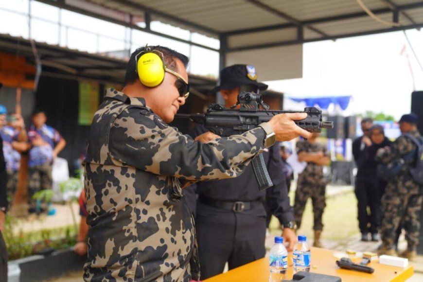 KKP Gelar Pelatihan Menembak untuk Tingkatkan Profesionalisme Aparat Pengawasan