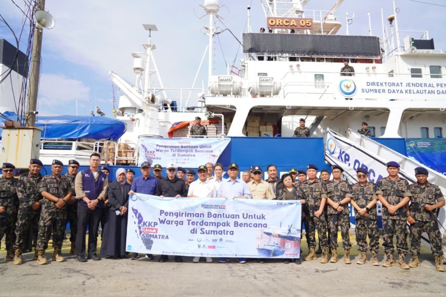 Misi Kemanusiaan KKP untuk Sumatera: 60 Ton Paket Bantuan