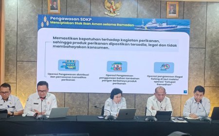 KKP Pastikan Pengawasan Laut 24 Jam, Jamin Stok Ikan Aman Selama Ramadan