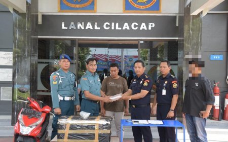 Gagalkan Penyelundupan Benih Lobster, TNI AL Selamatkan Harta Karun Laut Cilacap dari Tangan Penjarah