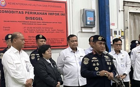 KKP Bergerak! 144 Ton Udang Vaname Impor Disegel, Jejak Impor PT BMI Dibongkar